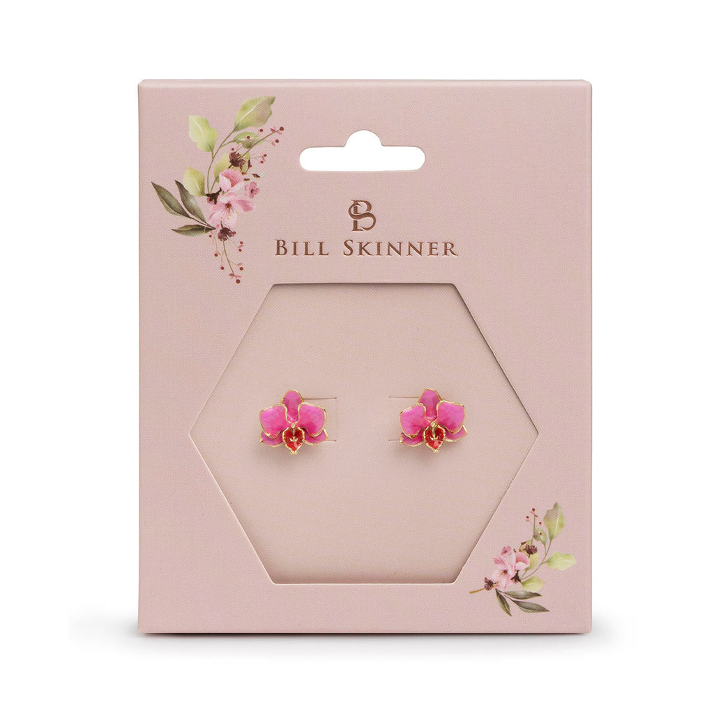 Orchid Studs – detail or styling view