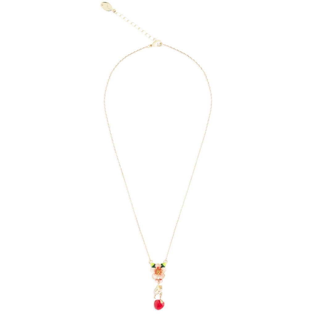 Apple & Mouse Blossom Pendant – detail or styling view