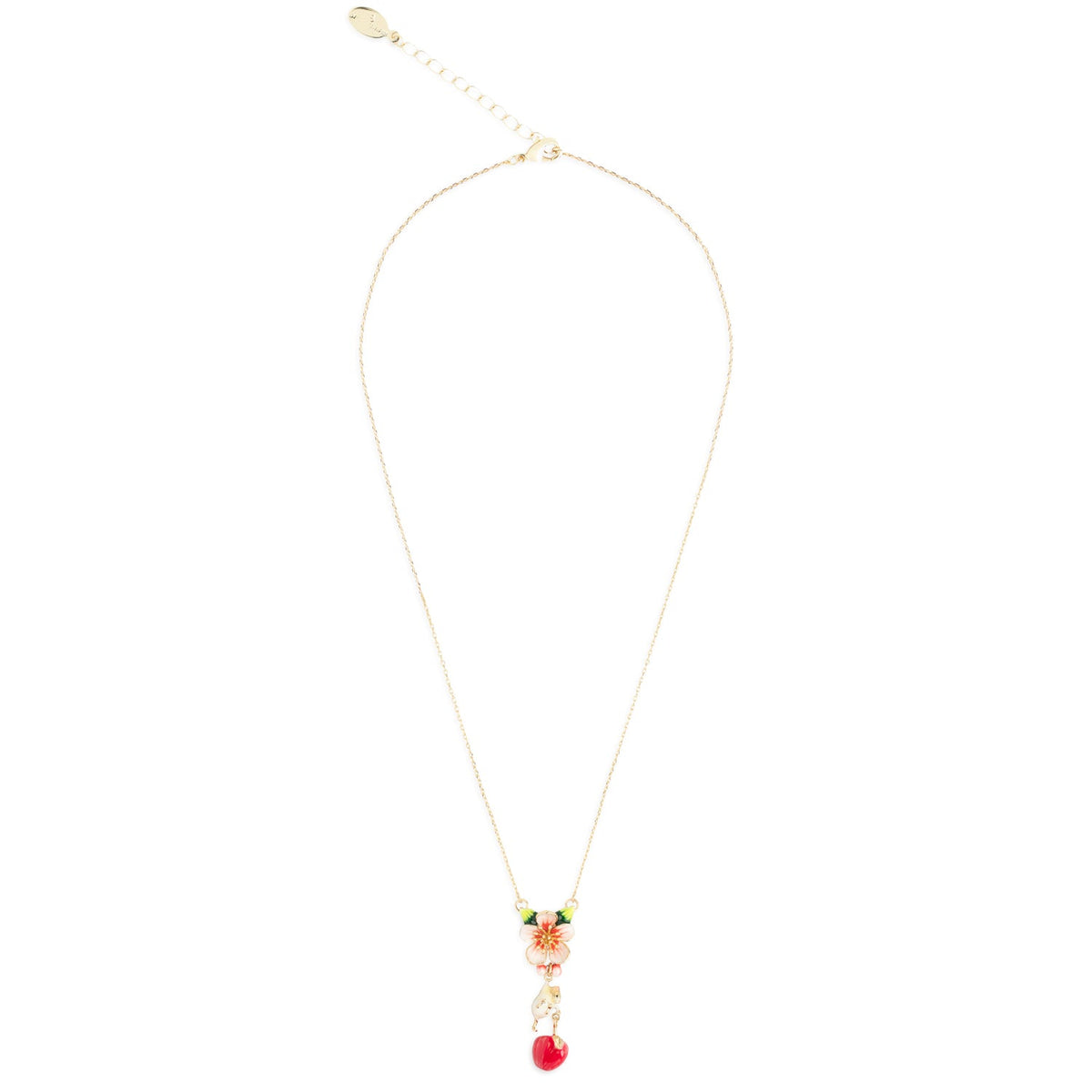 Apple & Mouse Blossom Pendant – detail or styling view