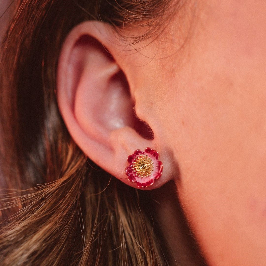 Wildflower Studs – detail or styling view
