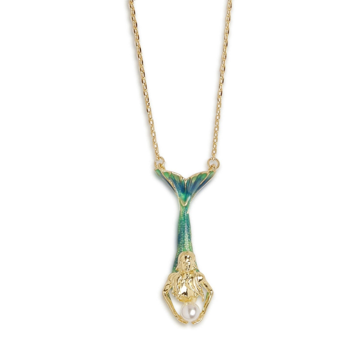 Mermaid Pendant by Bill Skinner