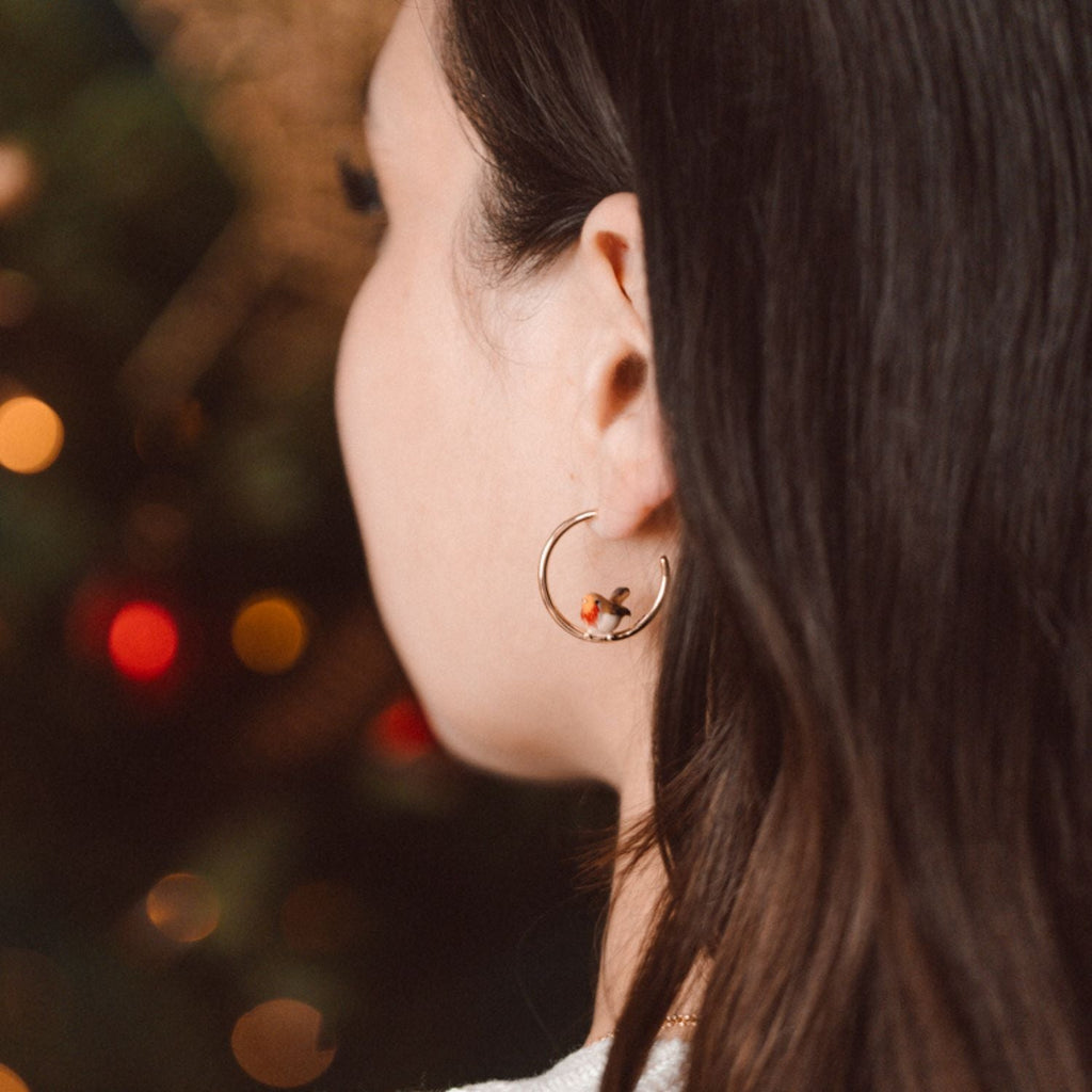 Robin Hoop Earrings – detail or styling view