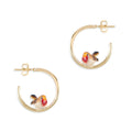 Robin Hoop Earrings by Bill Skinner