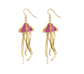 Jellyfish Drop Earrings by Bill Skinner