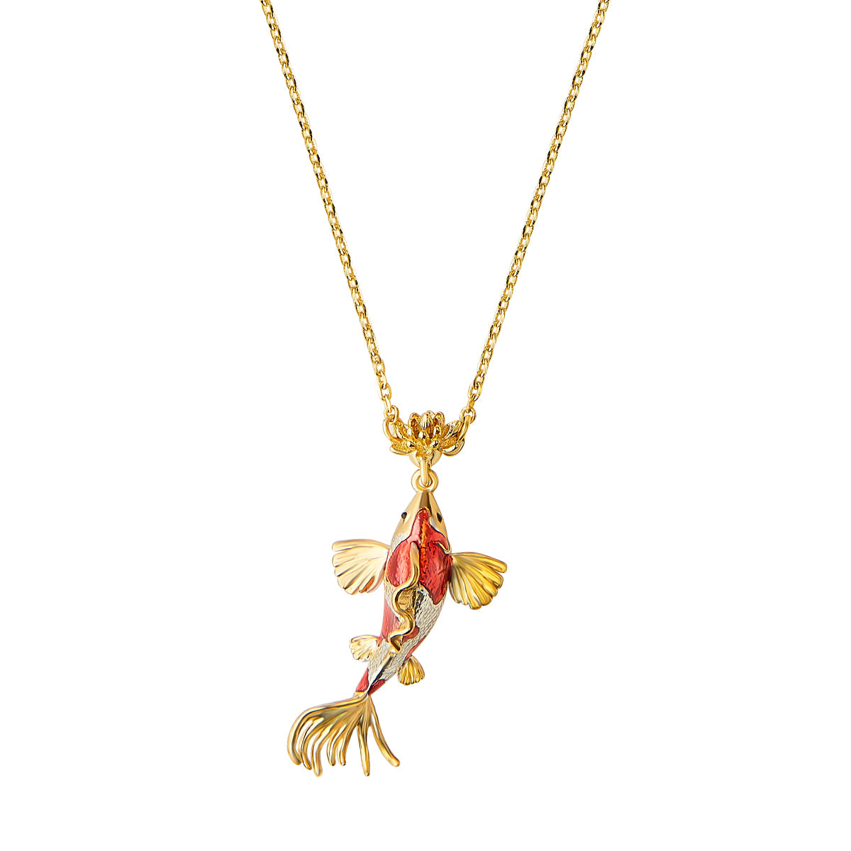 Koi Carp Pendant by Bill Skinner