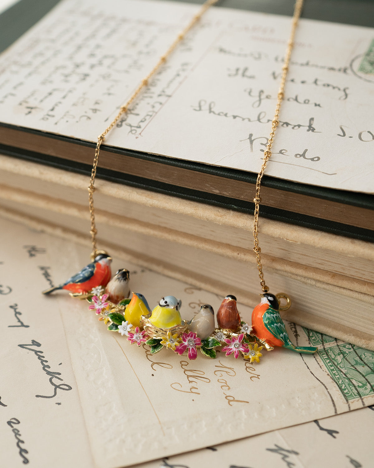 Songbird Serenade Necklace – detail or styling view